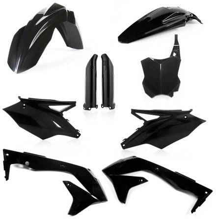 ACERBIS - FULL PLASTIC KIT BLACK - Image 1