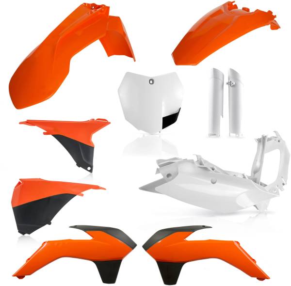 ACERBIS - FULL PLASTIC KIT ORANGE - Image 1