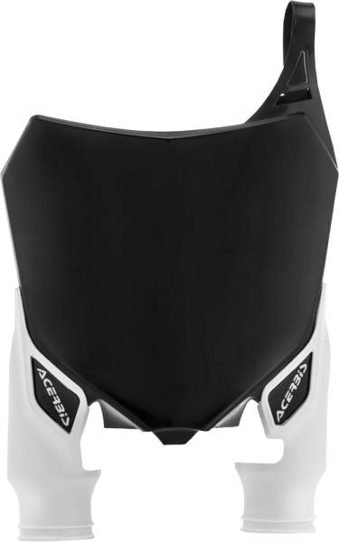 ACERBIS - FRONT NUMBER PLATE BLACK - Image 1