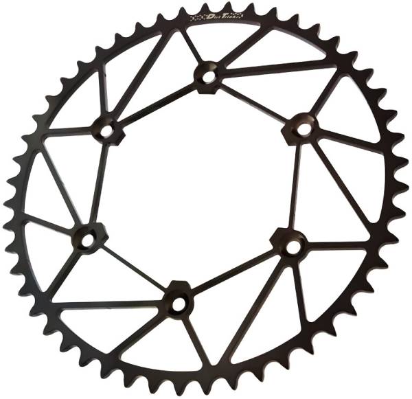 DIRT TRICKS - REAR SPROCKET CHROMOLY STL/ZIR 50T-520 BLK HON - Image 1