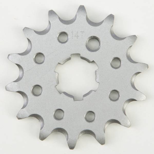 FLY RACING - FRONT CS SPROCKET STEEL 14T-420 KAW/SUZ/YAM - Image 1