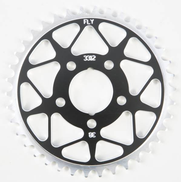 FLY RACING - REAR SPROCKET ALUMINUM 38T BLK KTM - Image 1