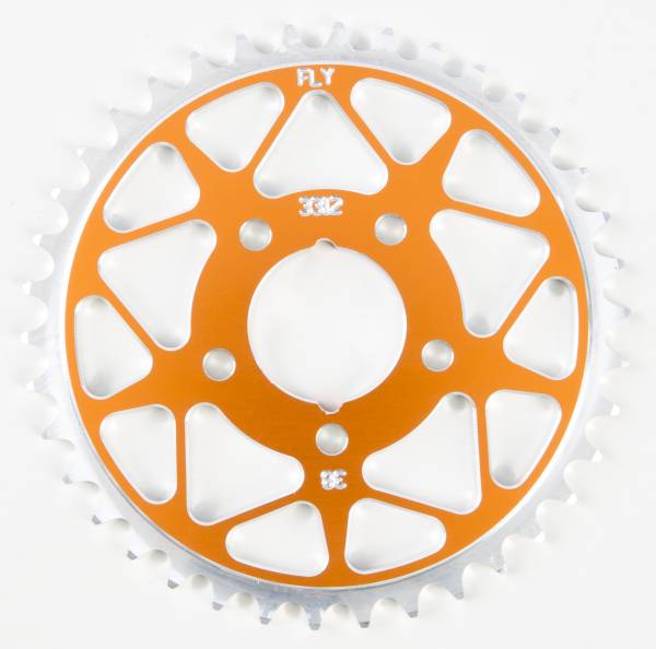 FLY RACING - REAR SPROCKET ALUMINUM 38T ORG KTM - Image 1