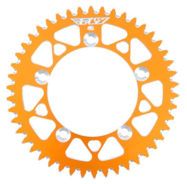 FLY RACING - REAR SPROCKET ALUMINUM 46T-420 ORG HUSQ/KTM - Image 1