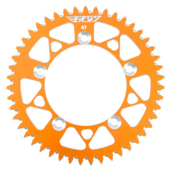 FLY RACING - REAR SPROCKET ALUMINUM 47T-420 ORG HUSQ/KTM - Image 1