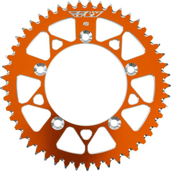 FLY RACING - REAR SPROCKET ALUMINUM 49T-420 ORG HUSQ/KTM - Image 1