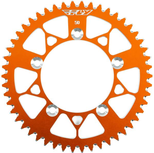 FLY RACING - REAR SPROCKET ALUMINUM 50T-420 ORG HUSQ/KTM - Image 1