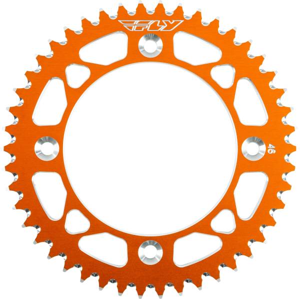 FLY RACING - REAR SPROCKET ALUMINUM 46T-428 ORG HUSQ/KTM - Image 1