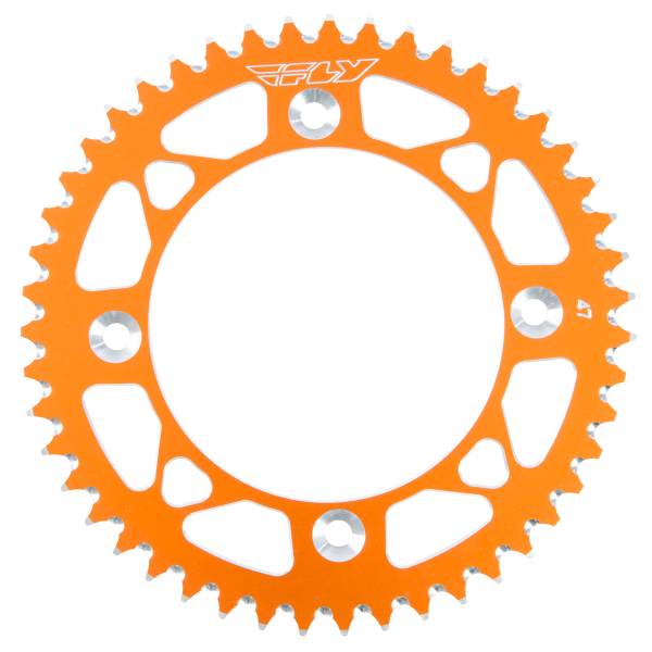 FLY RACING - REAR SPROCKET ALUMINUM 47T-428 ORG HUSQ/KTM - Image 1