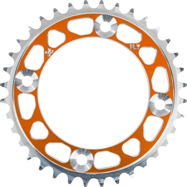 FLY RACING - REAR SPROCKET ALUMINUM 36T-415 ORG HUSQ/KTM - Image 1