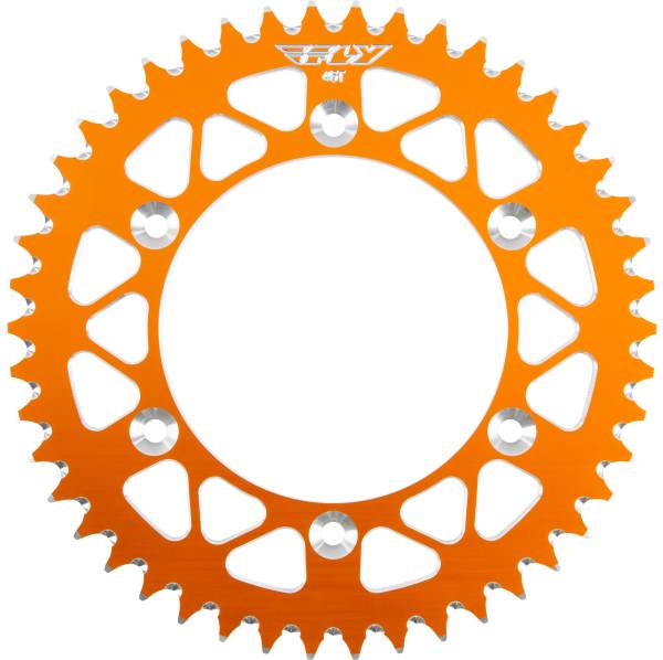 FLY RACING - REAR SPROCKET ALUMINUM 46T-520 ORG HUSQ/KTM - Image 1