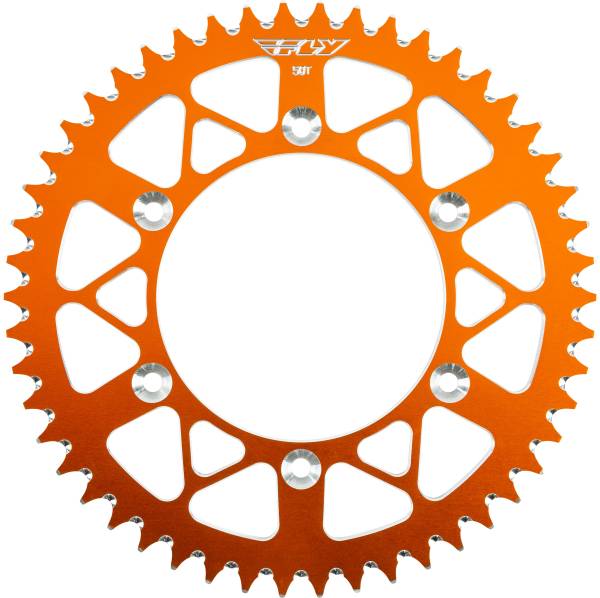 FLY RACING - REAR SPROCKET ALUMINUM 50T-520 ORG HUSQ/KTM - Image 1