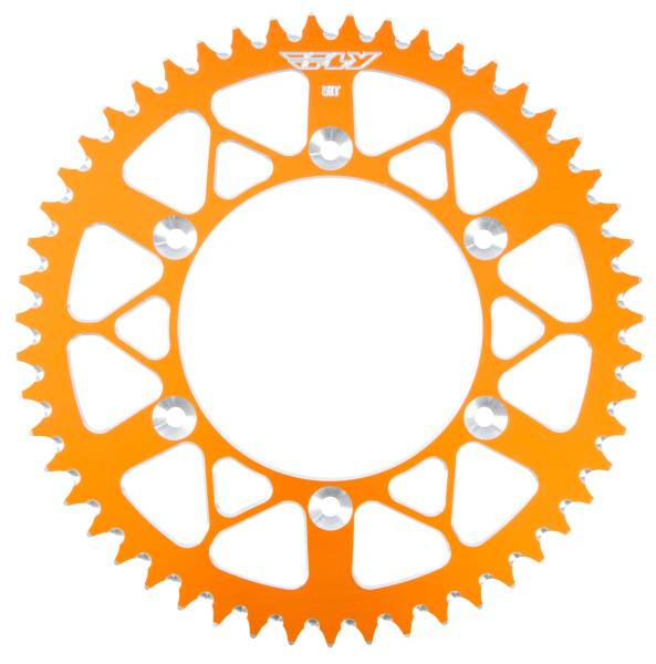 FLY RACING - REAR SPROCKET ALUMINUM 51T-520 ORG HUSQ/KTM - Image 1