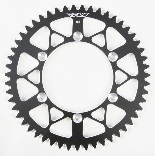 FLY RACING - REAR SPROCKET ALUMINUM 51T-520 BLK SUZ - Image 1