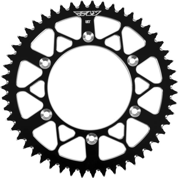 FLY RACING - REAR SPROCKET ALUMINUM 51T-520 BLK BETA - Image 1