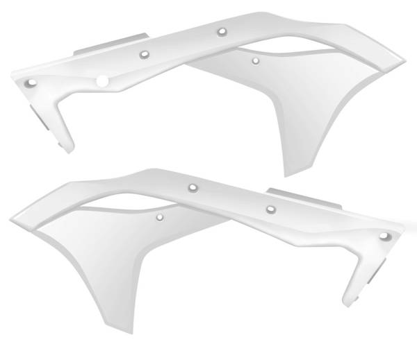 ACERBIS - RADIATOR SHROUDS WHITE - Image 1