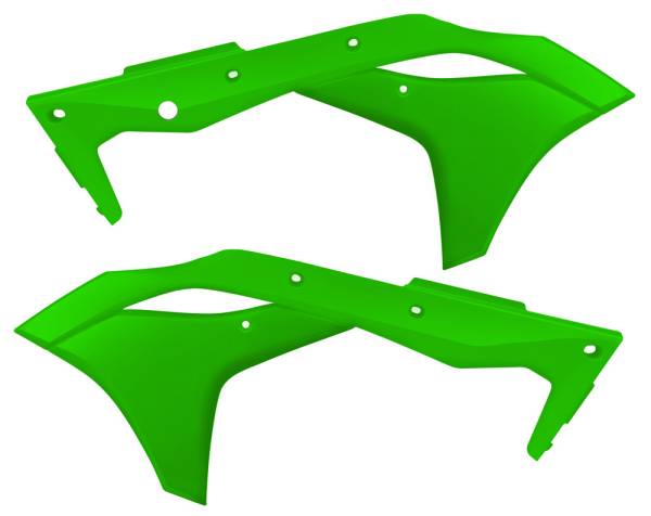 ACERBIS - RADIATOR SHROUDS GREEN - Image 1