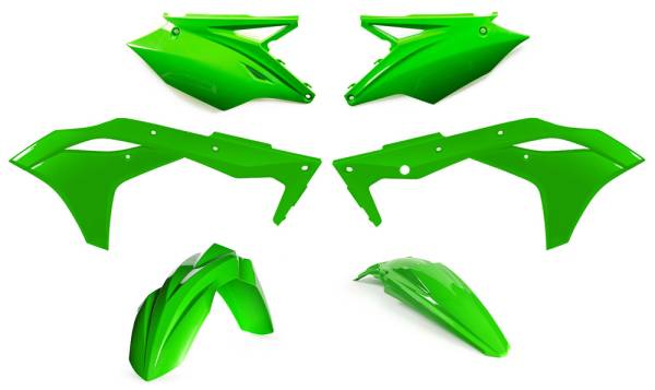 ACERBIS - PLASTIC KIT FLUORESCENT GREEN - Image 1