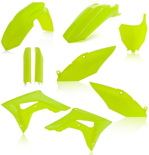 ACERBIS - FULL PLASTIC KIT FLUORESCENT YELLOW - Image 1