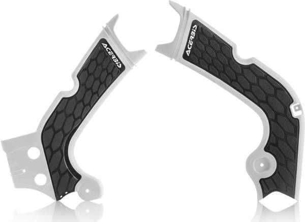 ACERBIS - X-GRIP FRAME GUARD WHITE/BLACK - Image 1