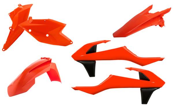 ACERBIS - PLASTIC KIT FLUORESCENT ORANGE - Image 1