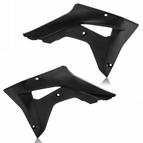 ACERBIS - RADIATOR SHROUDS BLACK - Image 1