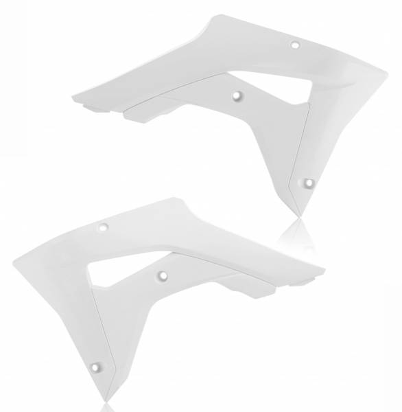 ACERBIS - RADIATOR SHROUDS WHITE - Image 1