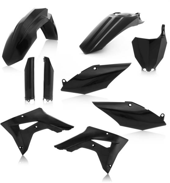 ACERBIS - FULL PLASTIC KIT BLACK - Image 1