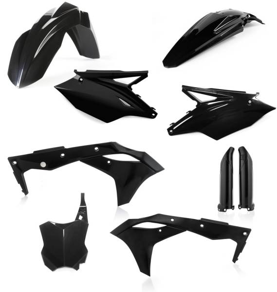 ACERBIS - FULL PLASTIC KIT BLACK - Image 1