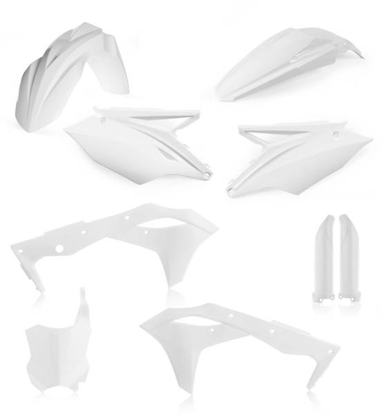 ACERBIS - FULL PLASTIC KIT WHITE - Image 1