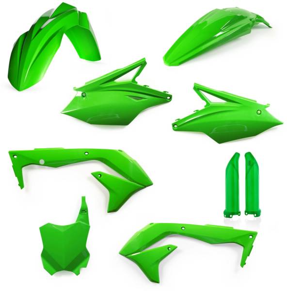 ACERBIS - FULL PLASTIC KIT GREEN - Image 1