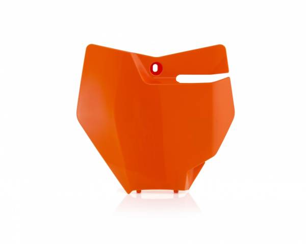 ACERBIS - FRONT NUMBER PLATE ORANGE - Image 1