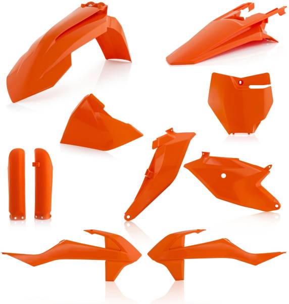 ACERBIS - FULL PLASTIC KIT ORANGE - Image 1