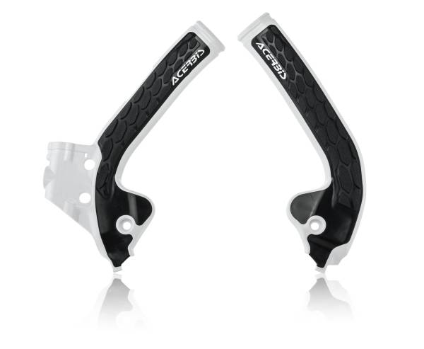 ACERBIS - X-GRIP FRAME GUARD WHITE/BLACK - Image 1