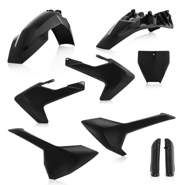 ACERBIS - FULL PLASTIC KIT BLACK - Image 1