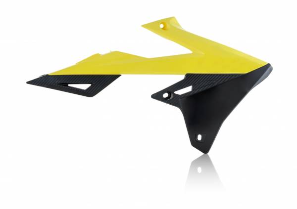 ACERBIS - RADIATOR SHROUDS YELLOW/BLACK - Image 1