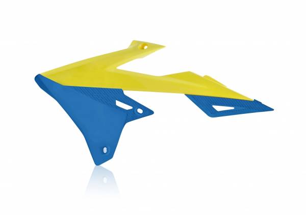 ACERBIS - RADIATOR SHROUDS YELLOW/BLUE - Image 1