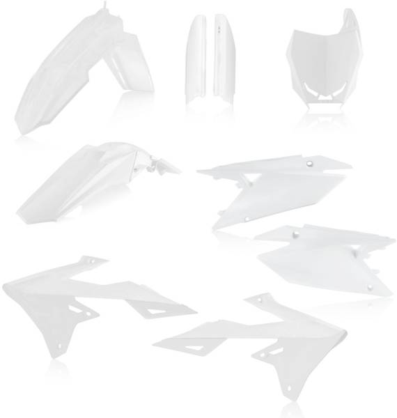 ACERBIS - FULL PLASTIC KIT WHITE - Image 1