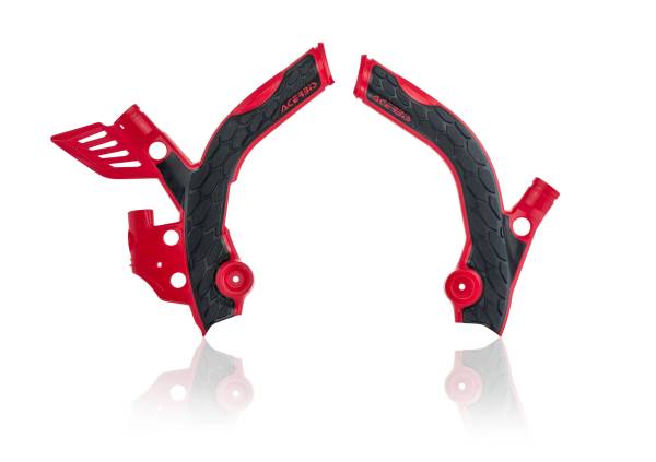 ACERBIS - X-GRIP FRAME GUARD RED/BLACK - Image 1