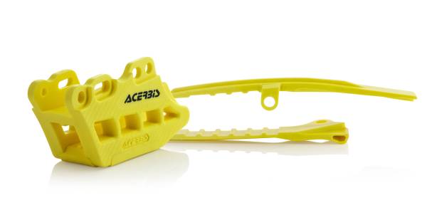 ACERBIS - CHAIN GUIDE/SLIDER KIT BLACK/YELLOW - Image 1