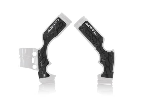 ACERBIS - X GRIP FRAME GUARD WHITE/BLACK - Image 1