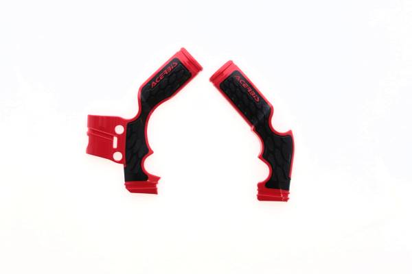 ACERBIS - X-GRIP FRAME GUARD KTM/HUS RED/BLACK - Image 1