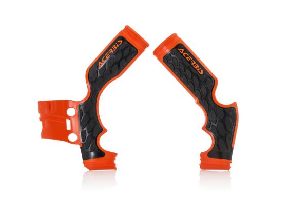 ACERBIS - X-GRIP FRAME GUARD ORANGE/BLACK - Image 1