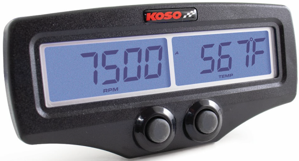 KOSO - DUAL EGT GAUGE RPM  WATER TEMP FAST REACTING - Image 1