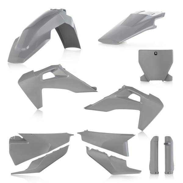 ACERBIS - FULL PLASTIC KIT GREY - Image 1