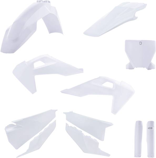 ACERBIS - FULL PLASTIC KIT WHITE - Image 1