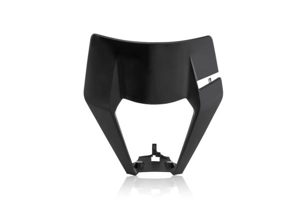 ACERBIS - FRONT HEADLIGHT MASK BLACK - Image 1