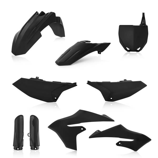 ACERBIS - FULL PLASTIC KIT BLACK - Image 1