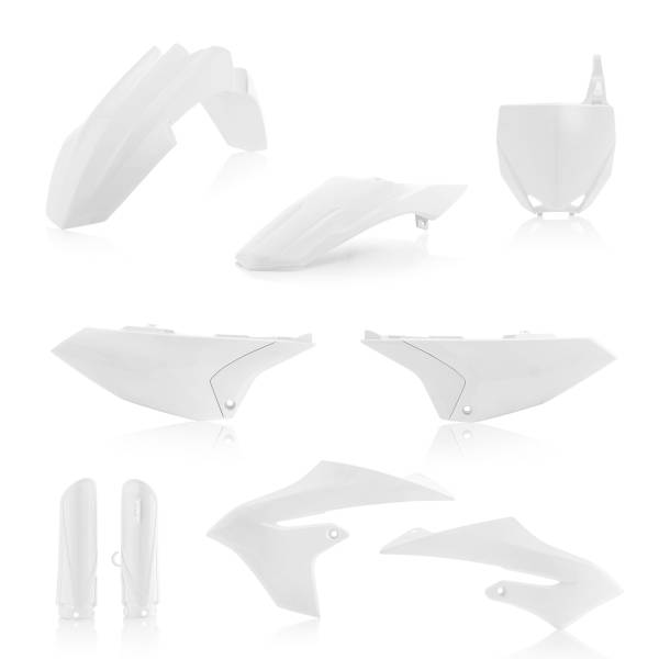 ACERBIS - FULL PLASTIC KIT WHITE - Image 1