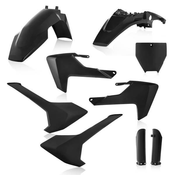 ACERBIS - FULL PLASTIC KIT BLACK - Image 1